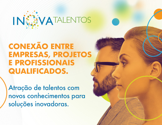Inova Talentos - Novos talentos, novas ideias. Atração de novos talentos, aceleração de resultados e soluções inovadoras.