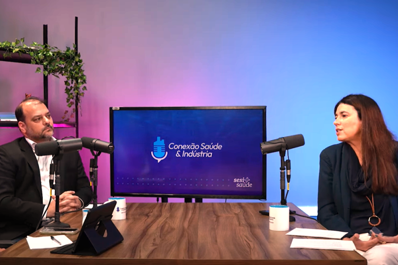 SESI/SC lança podcast sobre temas ligados à saúde no ambiente de trabalho