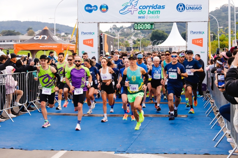 São Bento do Sul sediará quinta etapa do circuito Corridas do Bem no domingo (17)