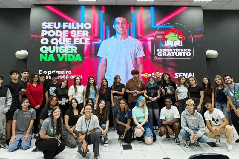 Mais de 200 turmas de cursos técnicos iniciam aulas no SENAI/SC
