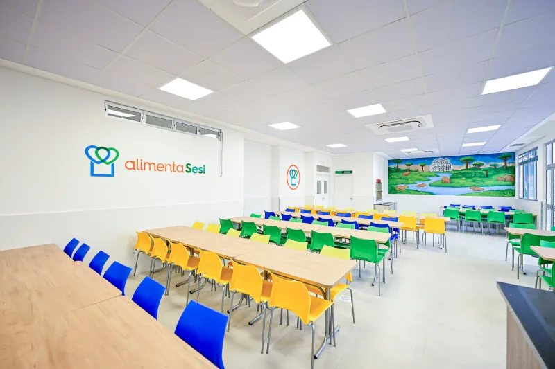 alimentaSesi inaugura restaurante em escola do SESI em Curitiba